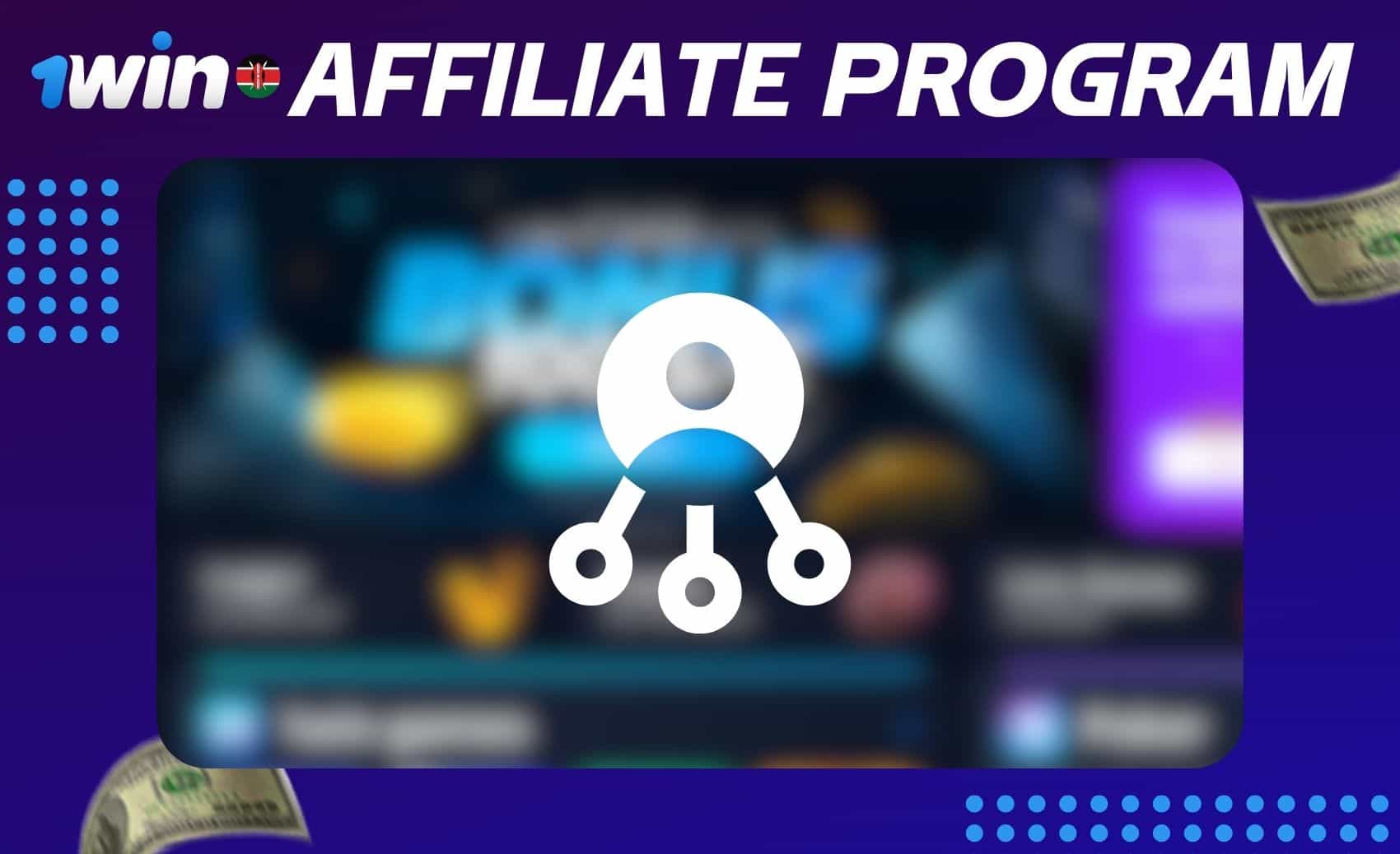 1win website Affiliate Program overview in Kenya