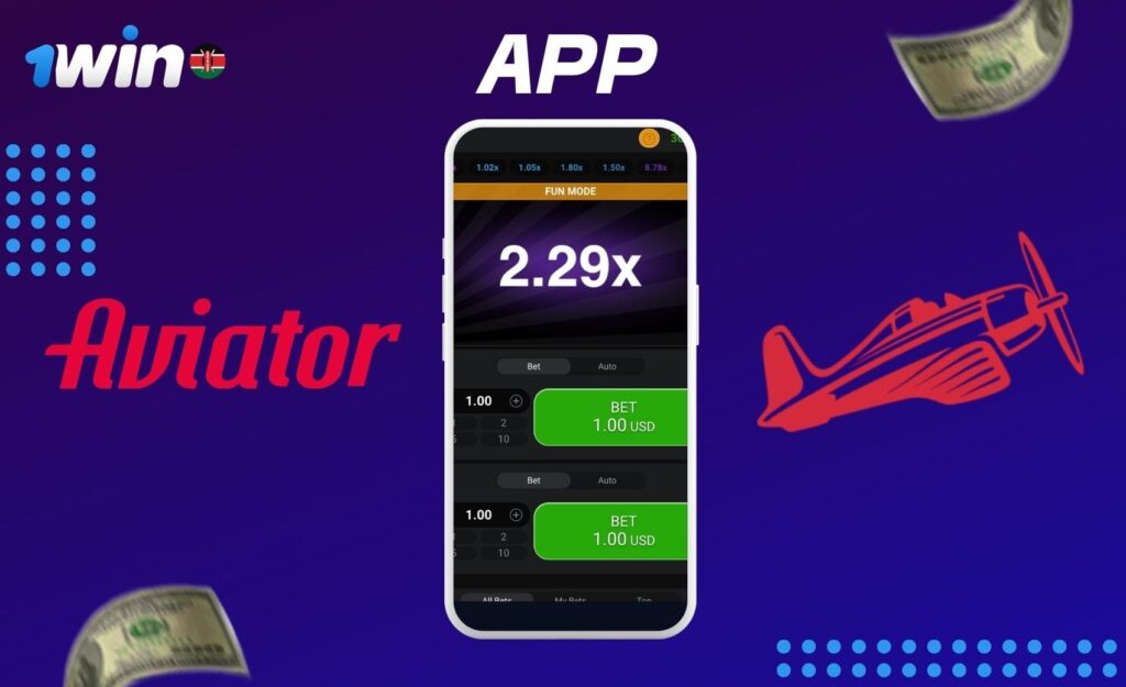 How to download 1win Kenya Aviator casino app