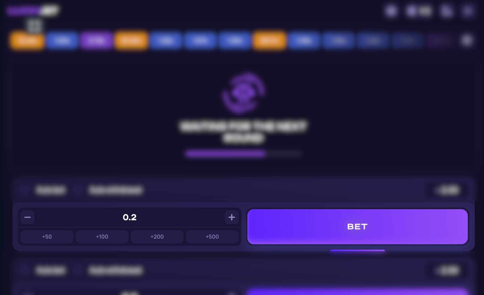 Lucky Jet Bet step at 1win site